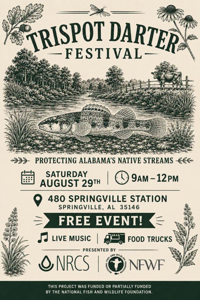 Trispot Darter Festival